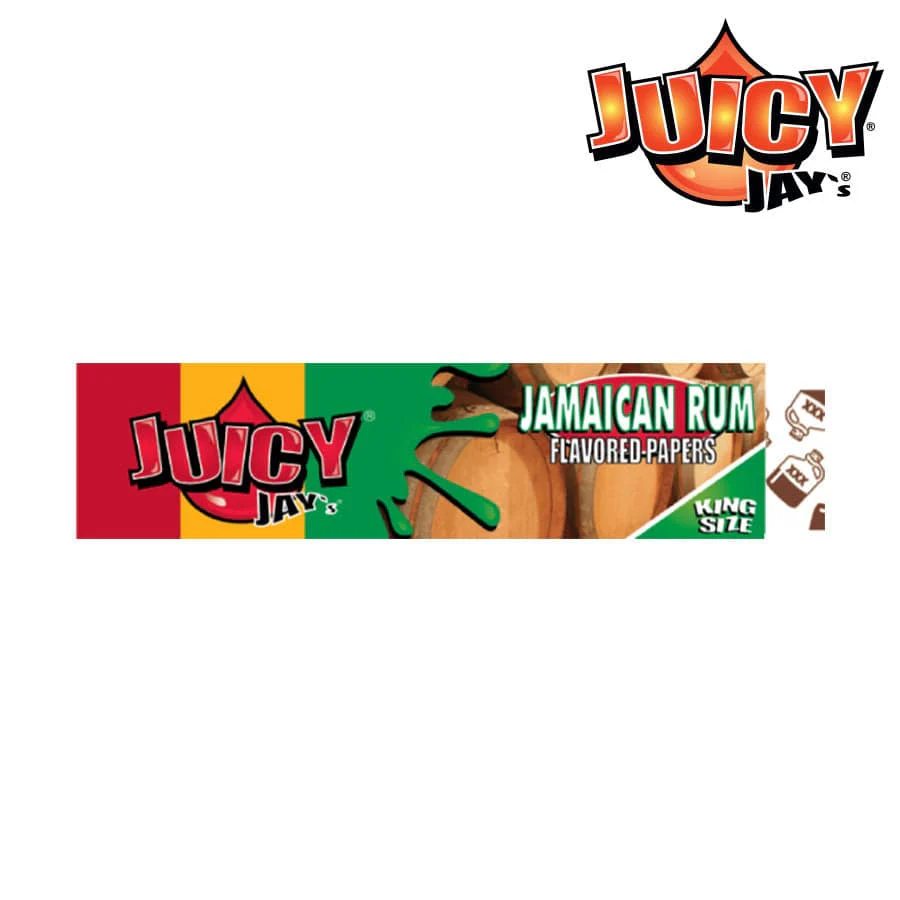 Juicy Jay's Rolling Papers - Jamaican Rum - King Size