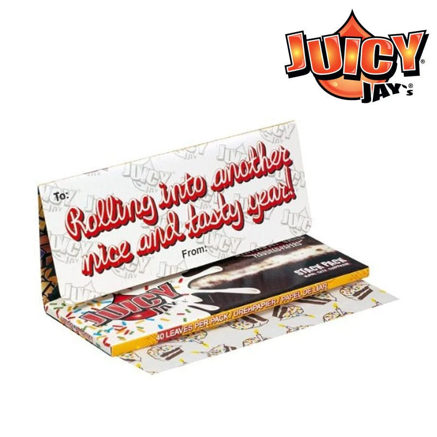 Juicy Jay's Rolling Papers + tips - Birthday Cake - King Size - Image 2