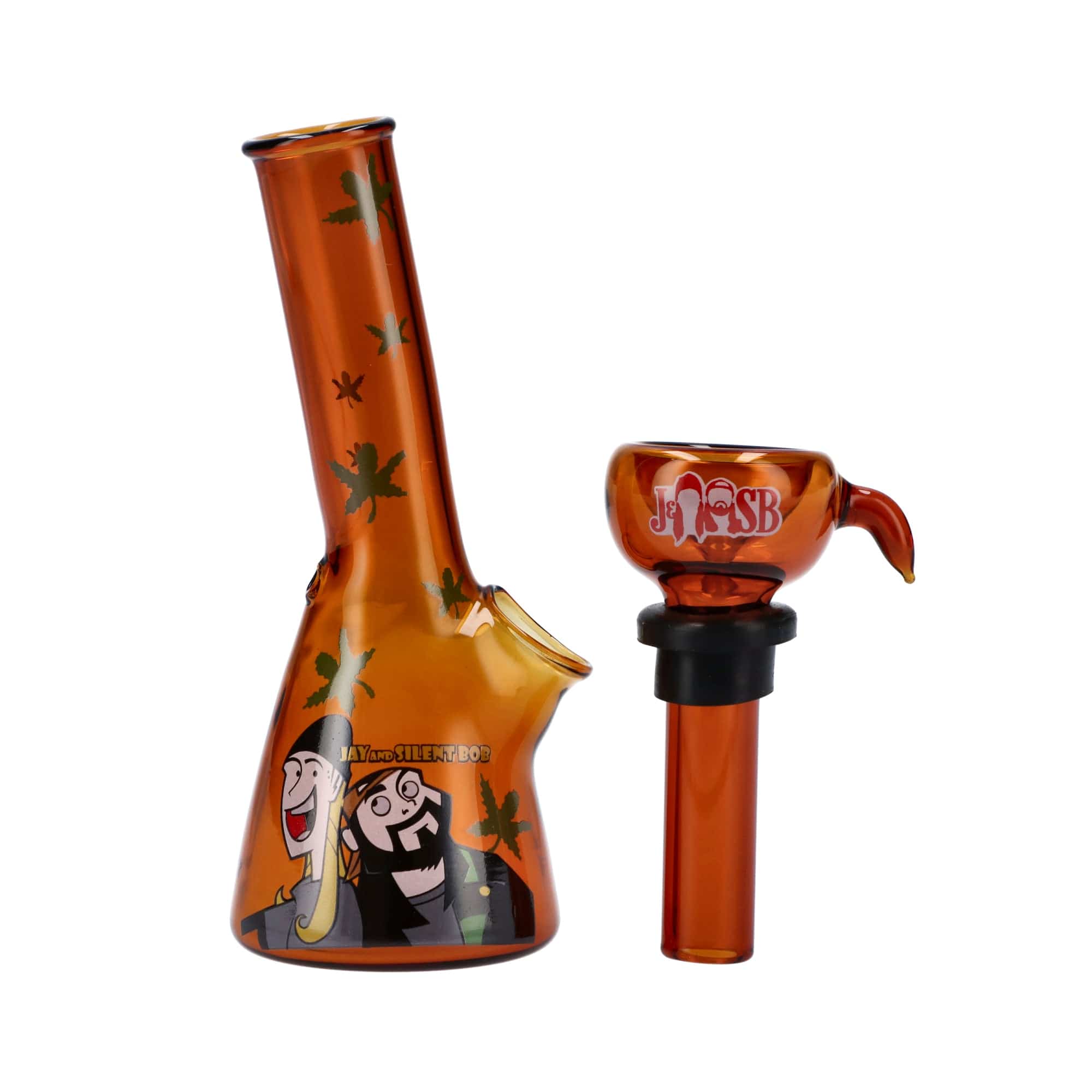 JSB Jay and Bob Water Pipe-Orange-Mini - Image 3