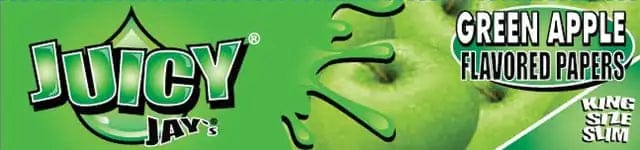 Juicy Jays Rolling Papers - Green Apple - King Size