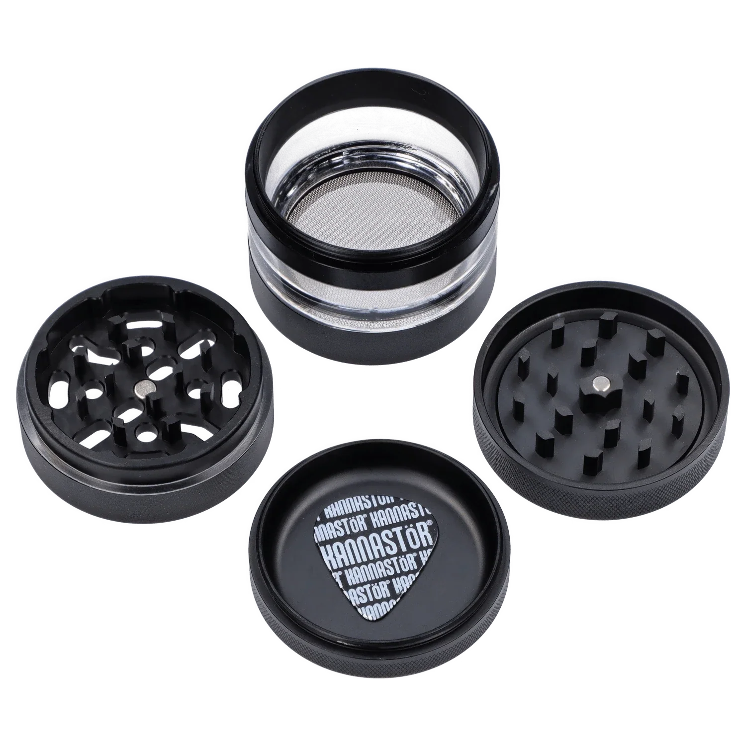 Kannastör Jar Body Grinder 2.2" - Black - Image 5