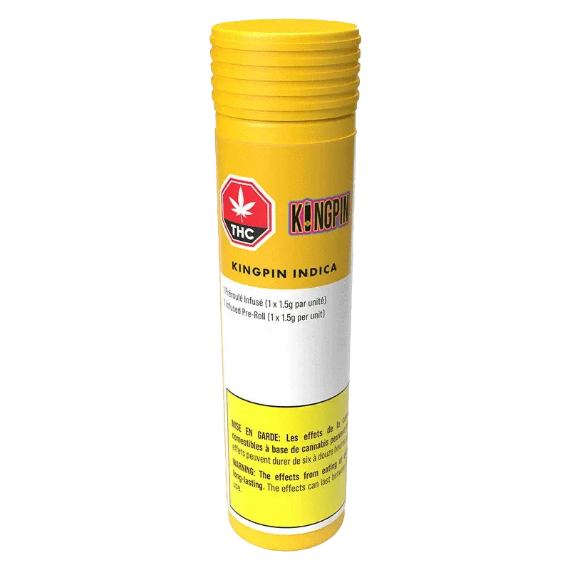 Kingpin Wrap Infused Indica PR 1 x 1 g - Image 3