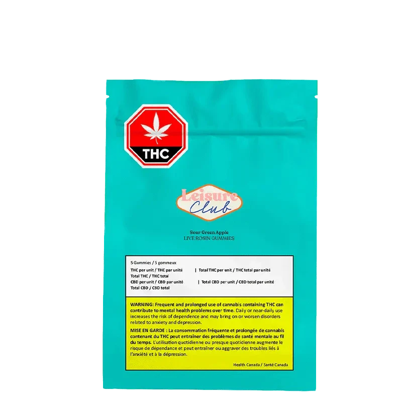 Live Rosin Sour Apple Gummies - Image 3