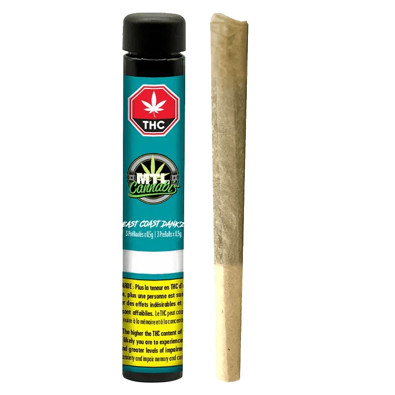 East Coast Dank'z PR 3 x 0.5 g