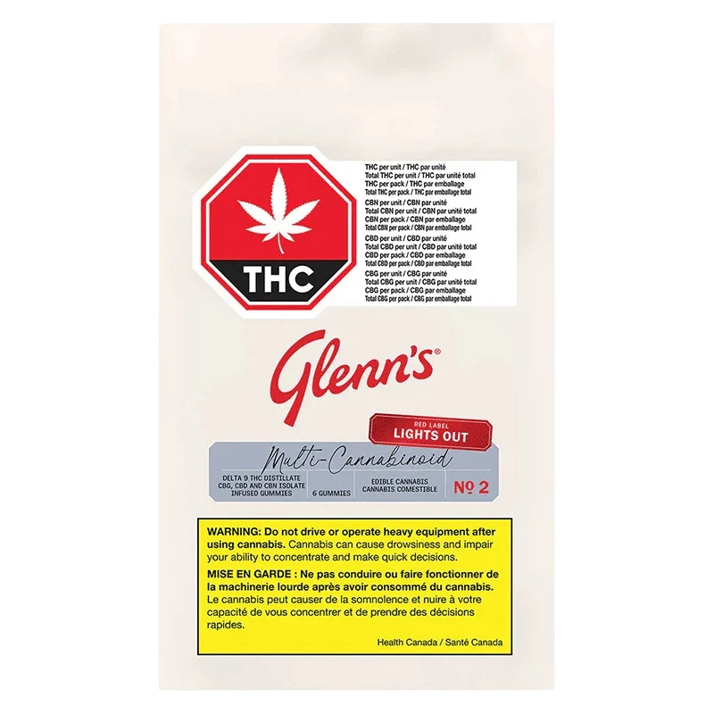 No.2 Red Label Multi-Cannabinoid Lights Out - Image 3