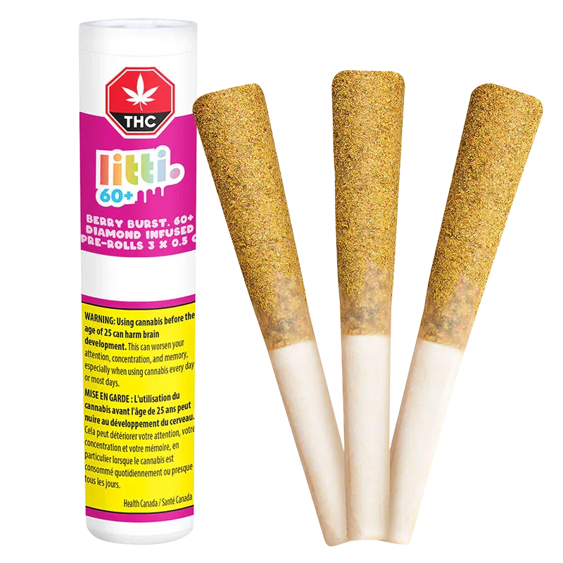 Berry Burst Diamond Infused PR 3 x 0.5 g