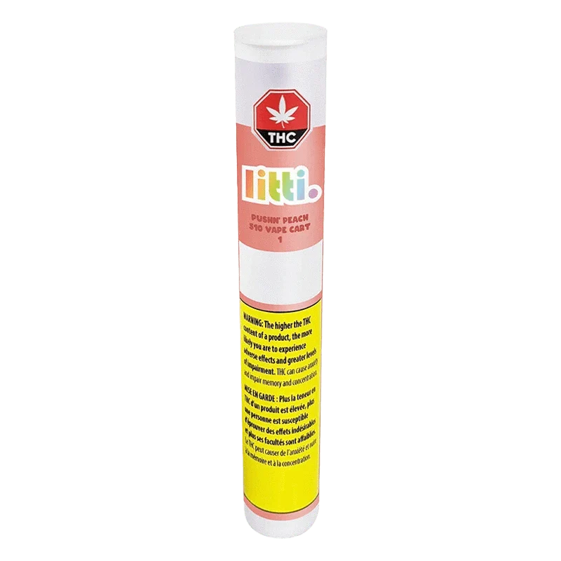 Pushn' Peach Vape Cartridge - Image 3