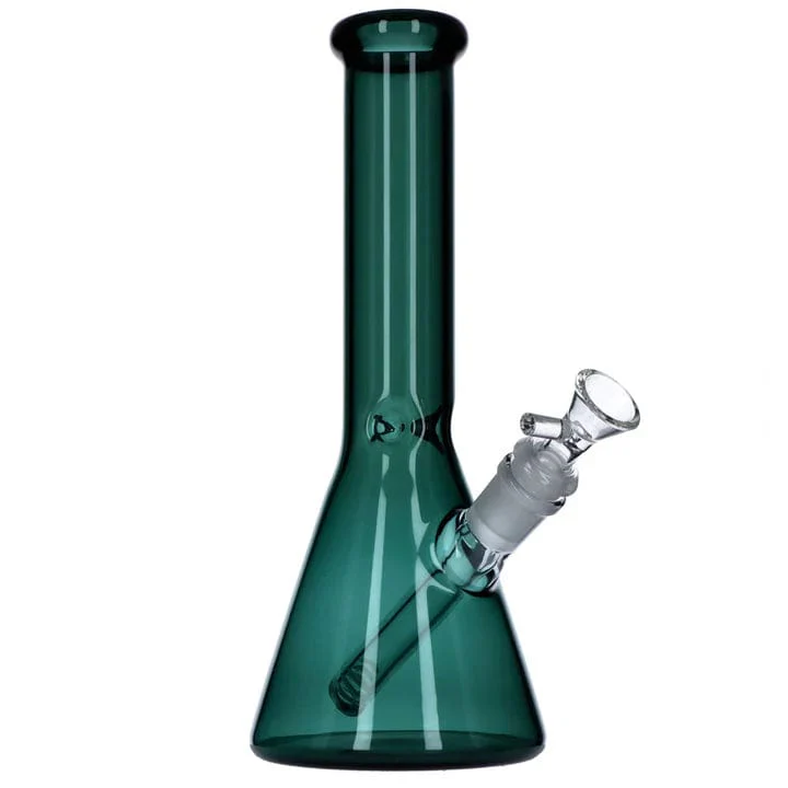 Everyday Essentials Beaker Bong - Teal - 10in. - Image 4