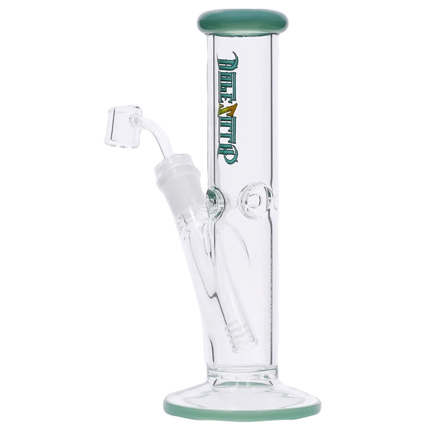 Dopezilla Minilla Dab Rig - Milky Teal - 7.5in. - Image 8