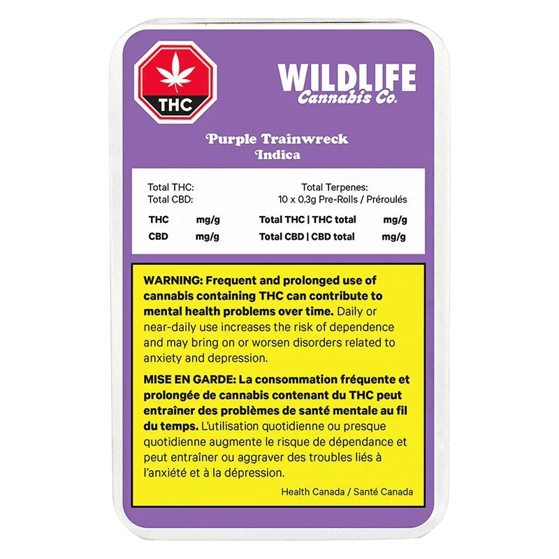 Purple Trainwreck PR 10 X 0.3 g - Image 3