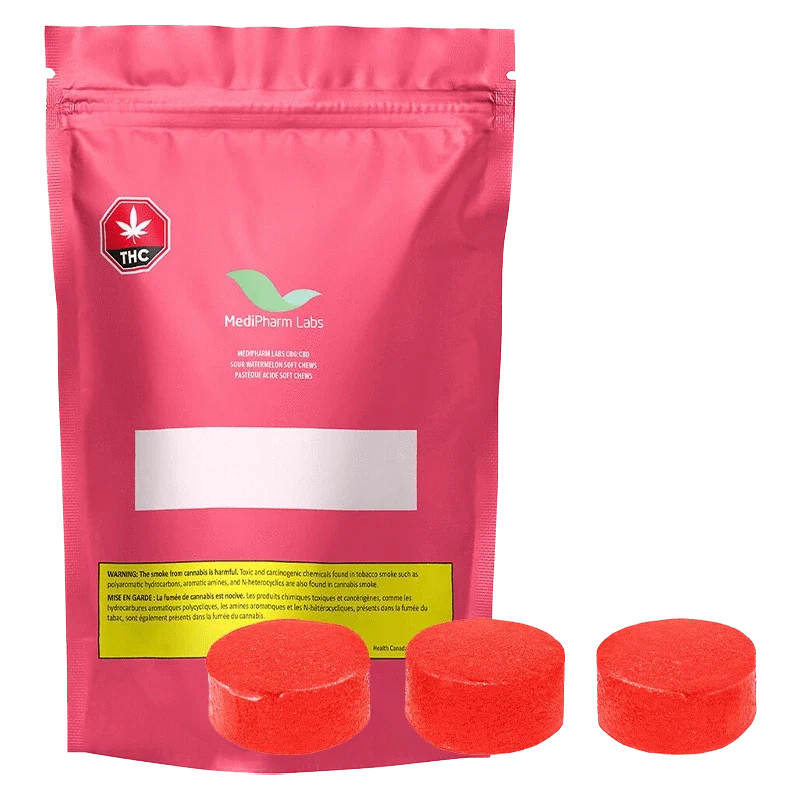 Sour Watermelon CBG:CBD Gummies