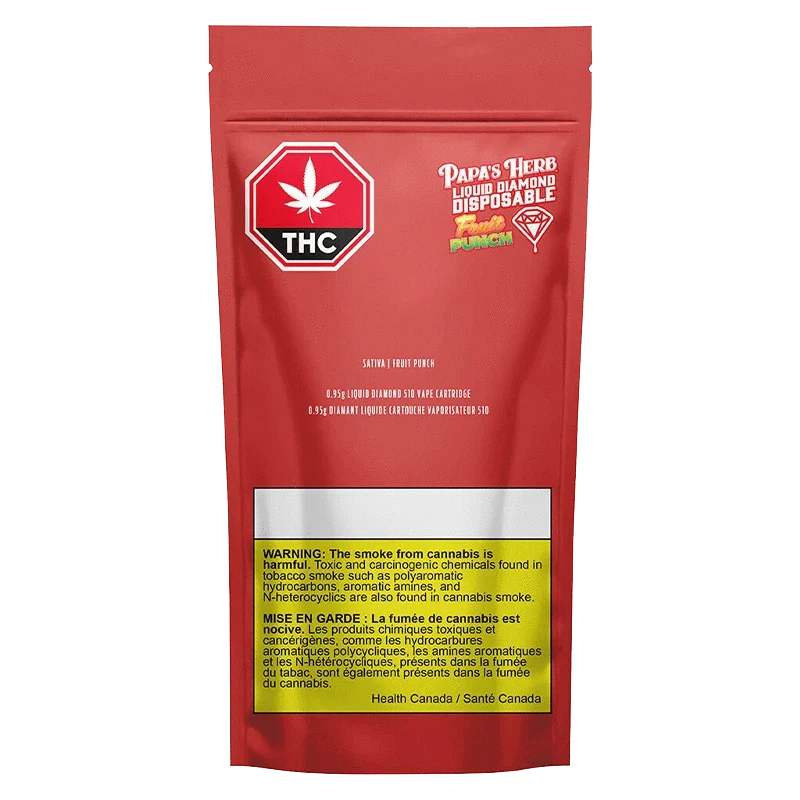 Fruit Punch Liquid Diamond Vape Cartridge - Image 3