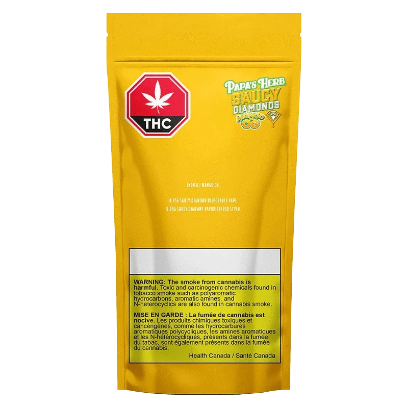 Mango OG Saucy Diamond Disposable Vape - Image 3