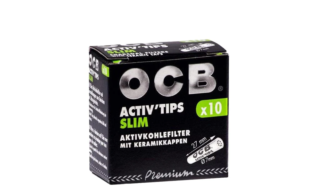 OCB Activ' Slim Tips - 20x10's