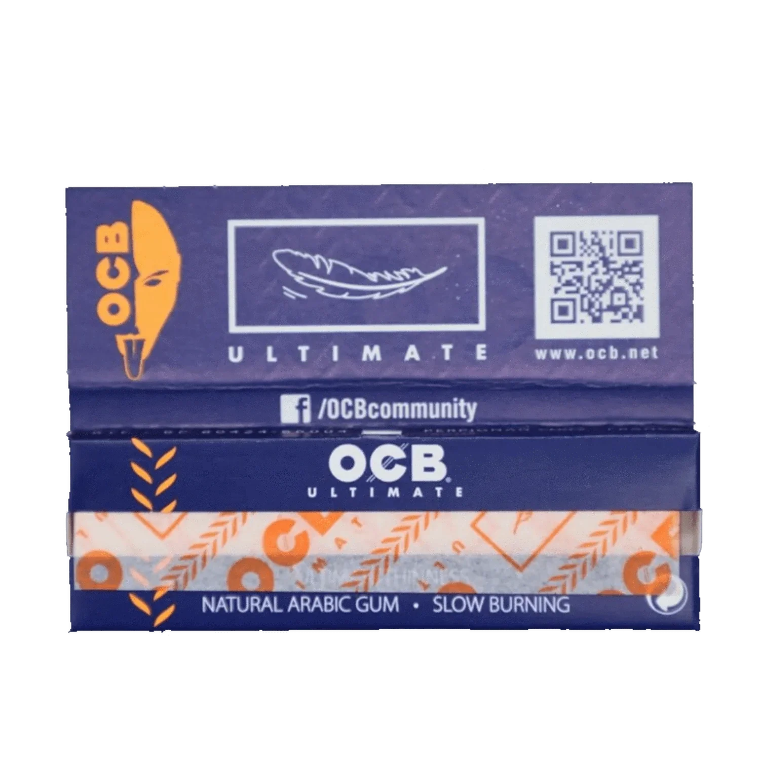 OCB Ultimate Rolling Papers - Single Wide Single Window - Image 2