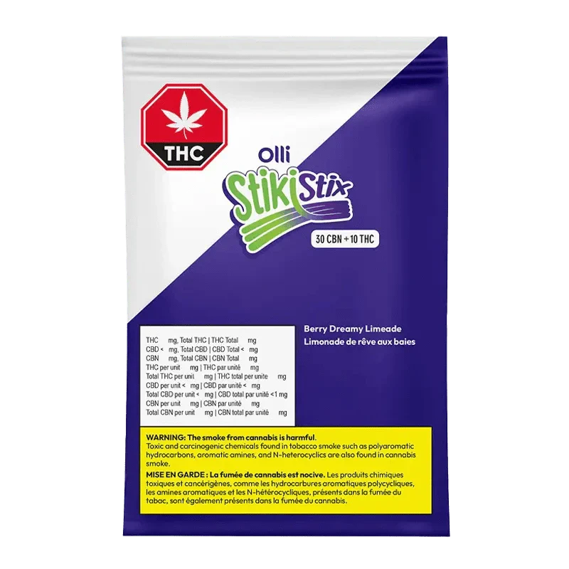 3:1 Berry Dreamy Limeade CBN/THC Gummies - Image 3