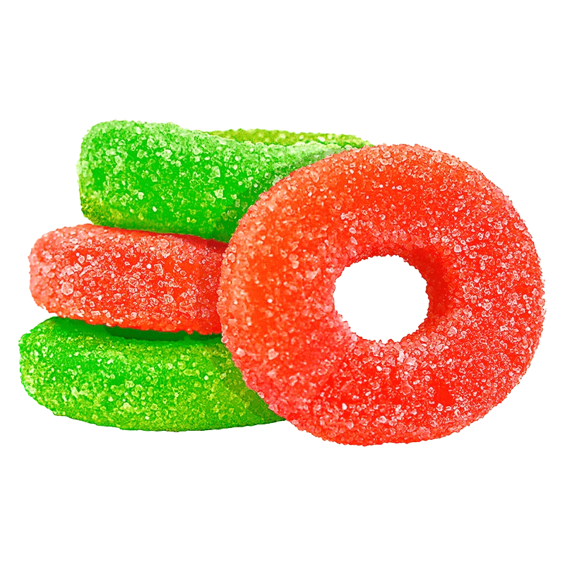 Sour Cherry & Watermelon THC/CBG/THCV Gummies - Image 2