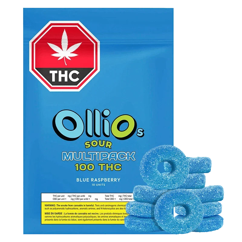 THC Multipack Blue Raspberry Gummies