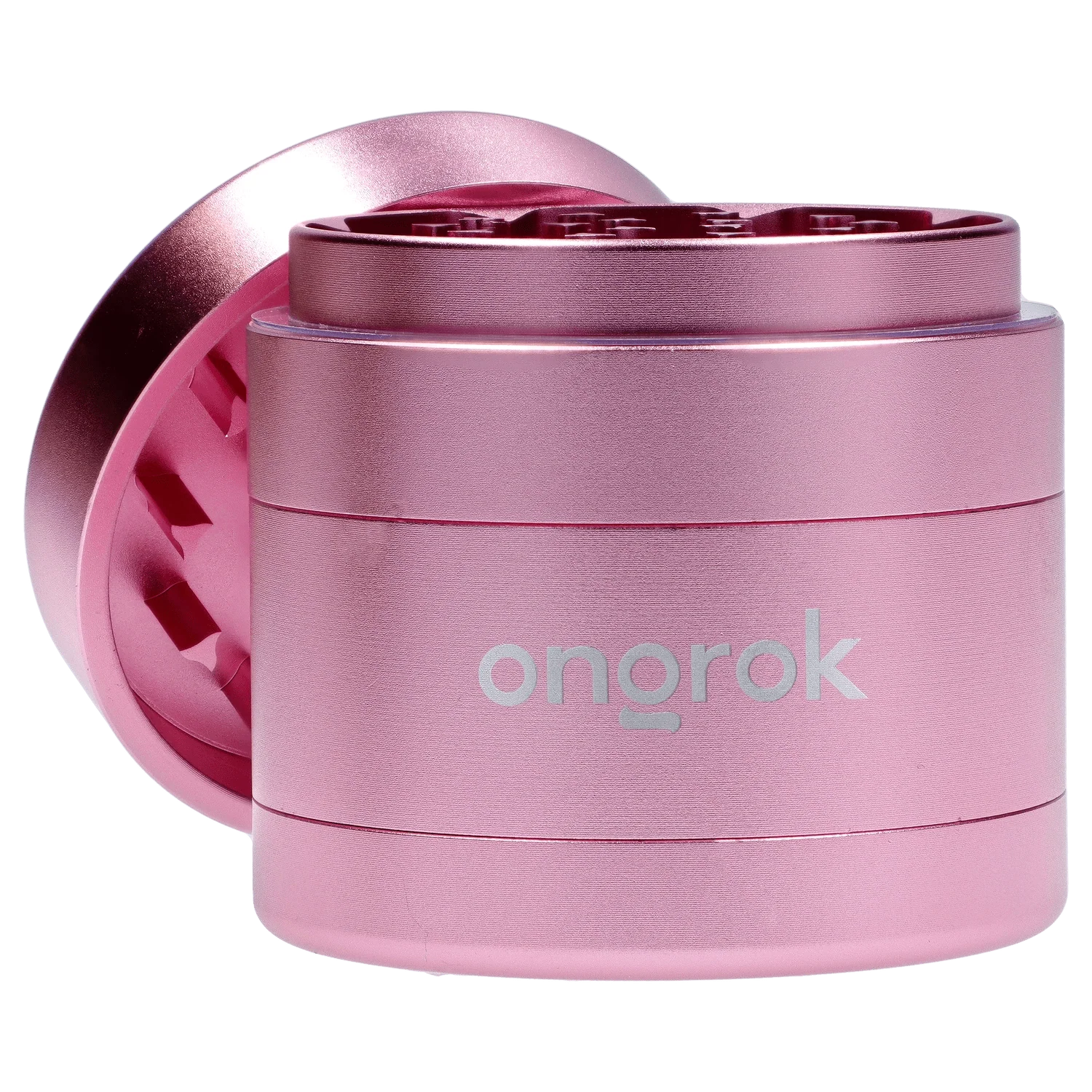 Ongrok 4 Piece EZ Open Grinder 2.0 - Rose Gold - Image 4