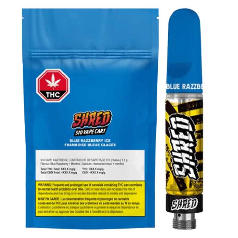 Blue Razzberry Ice Vape Cartridge