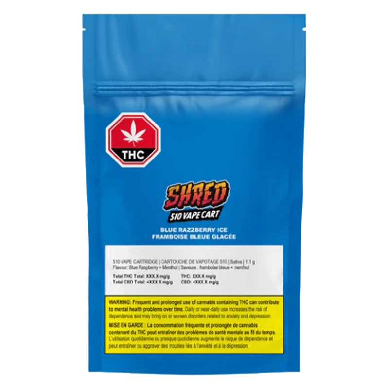 Blue Razzberry Ice Vape Cartridge - Image 3