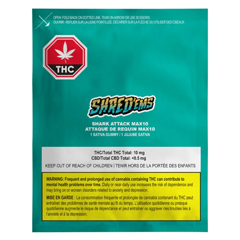 Shark Attack Max10 THC Gummy - Image 3