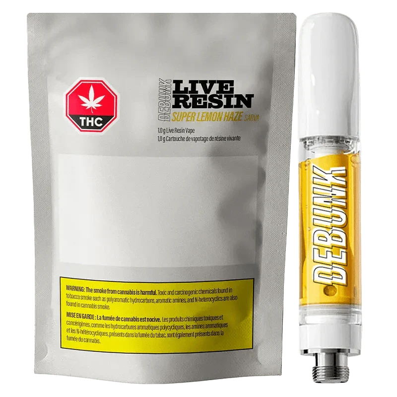 Super Lemon Haze Live Resin Vape Cartridge