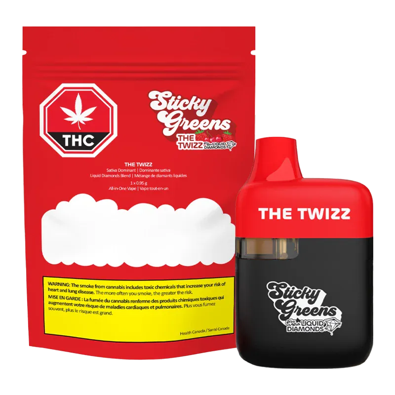 The Twizz Liquid Diamond Disposable Vape