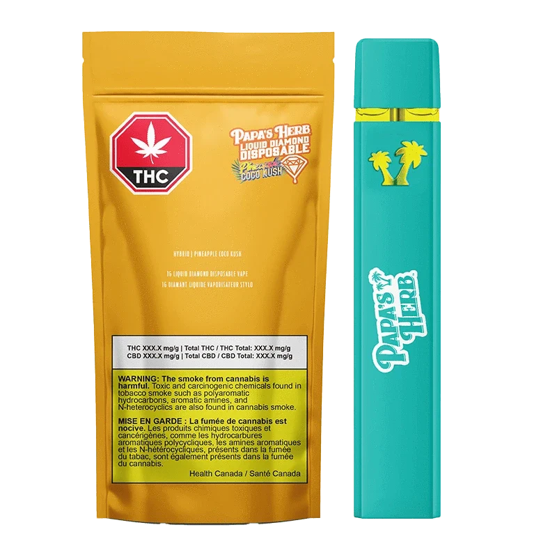 Pineapple Coco Kush Liquid Diamond Disposable Vape