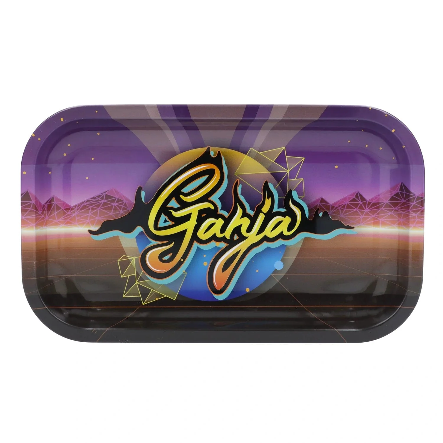 Puff Puff Pass Rolling Tray - Ganja - Medium