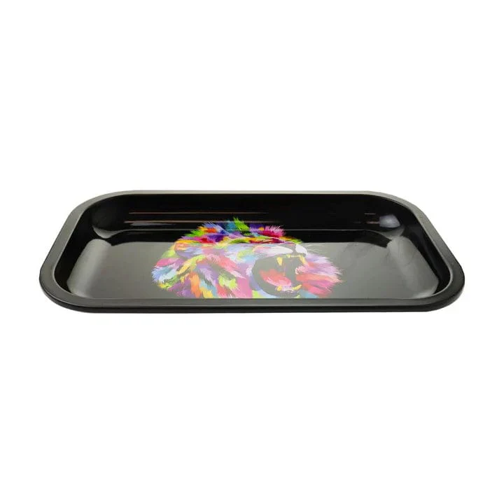 Puff Puff Pass Rolling Tray - Lion - Medium - Image 2