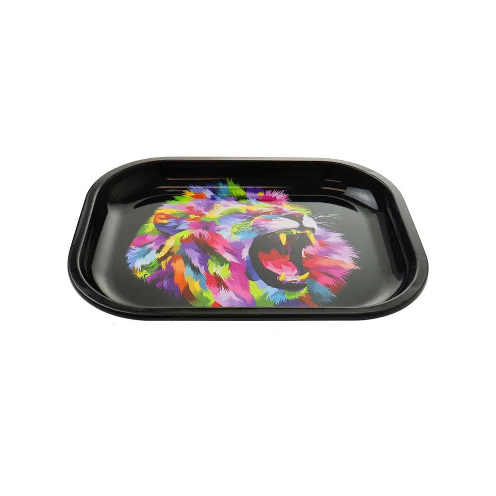 Puff Puff Pass Rolling Tray - Lion - Small - Image 2