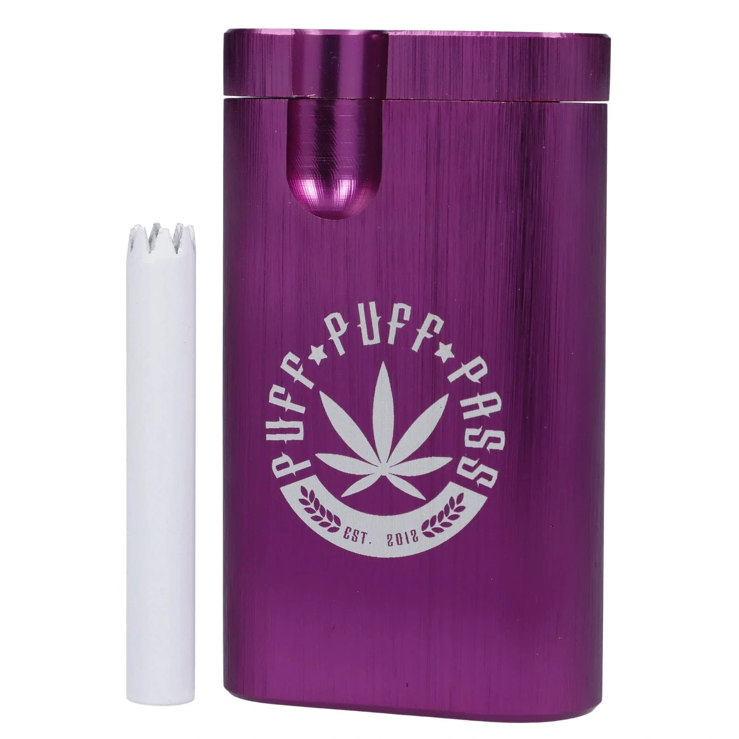Puff Puff Pass Small Aluminum Dugout - Purple - Image 4