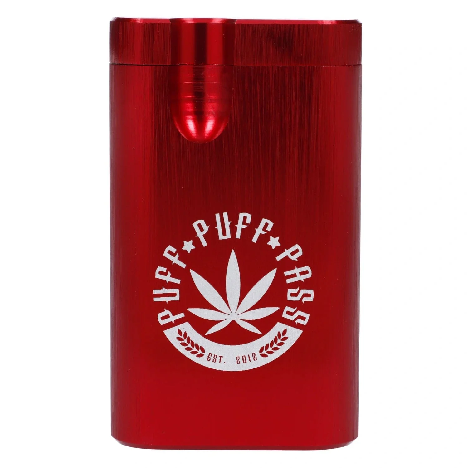 Puff Puff Pass Small Aluminum Dugout - Red