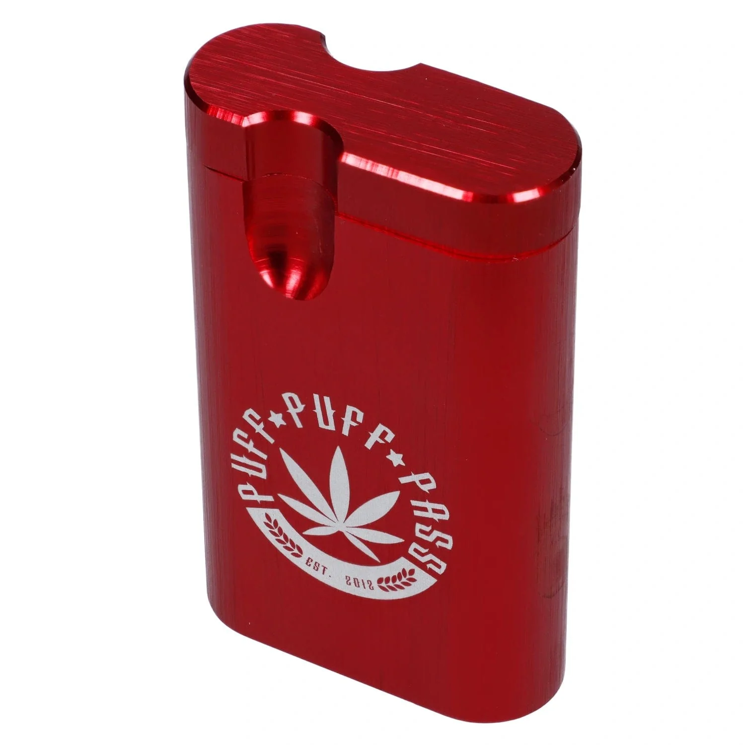 Puff Puff Pass Small Aluminum Dugout - Red - Image 2