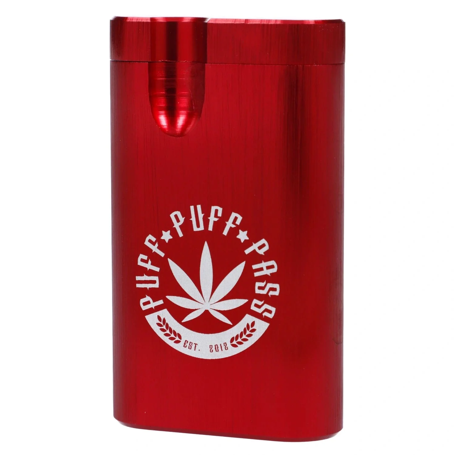 Puff Puff Pass Small Aluminum Dugout - Red - Image 5