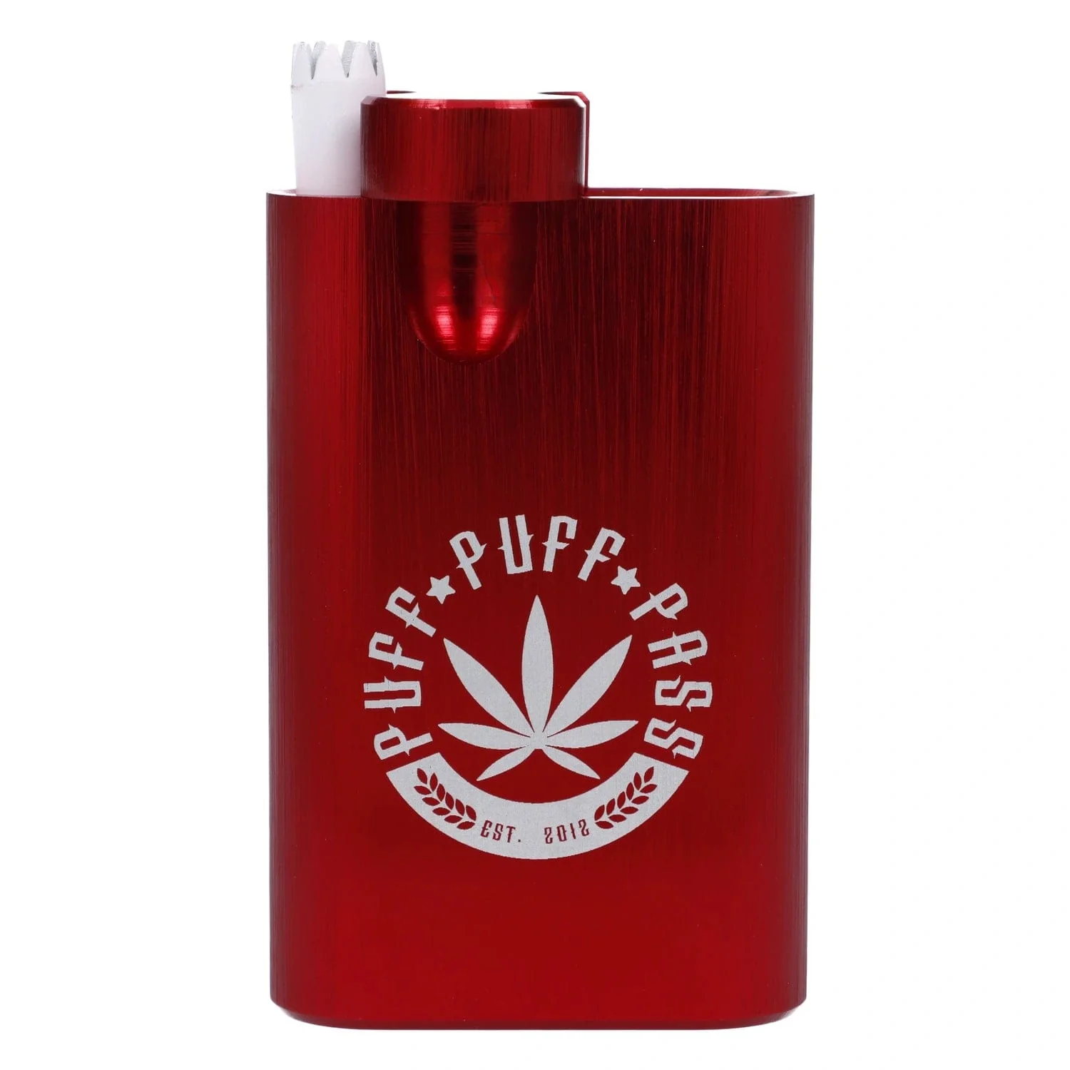 Puff Puff Pass Small Aluminum Dugout - Red - Image 6