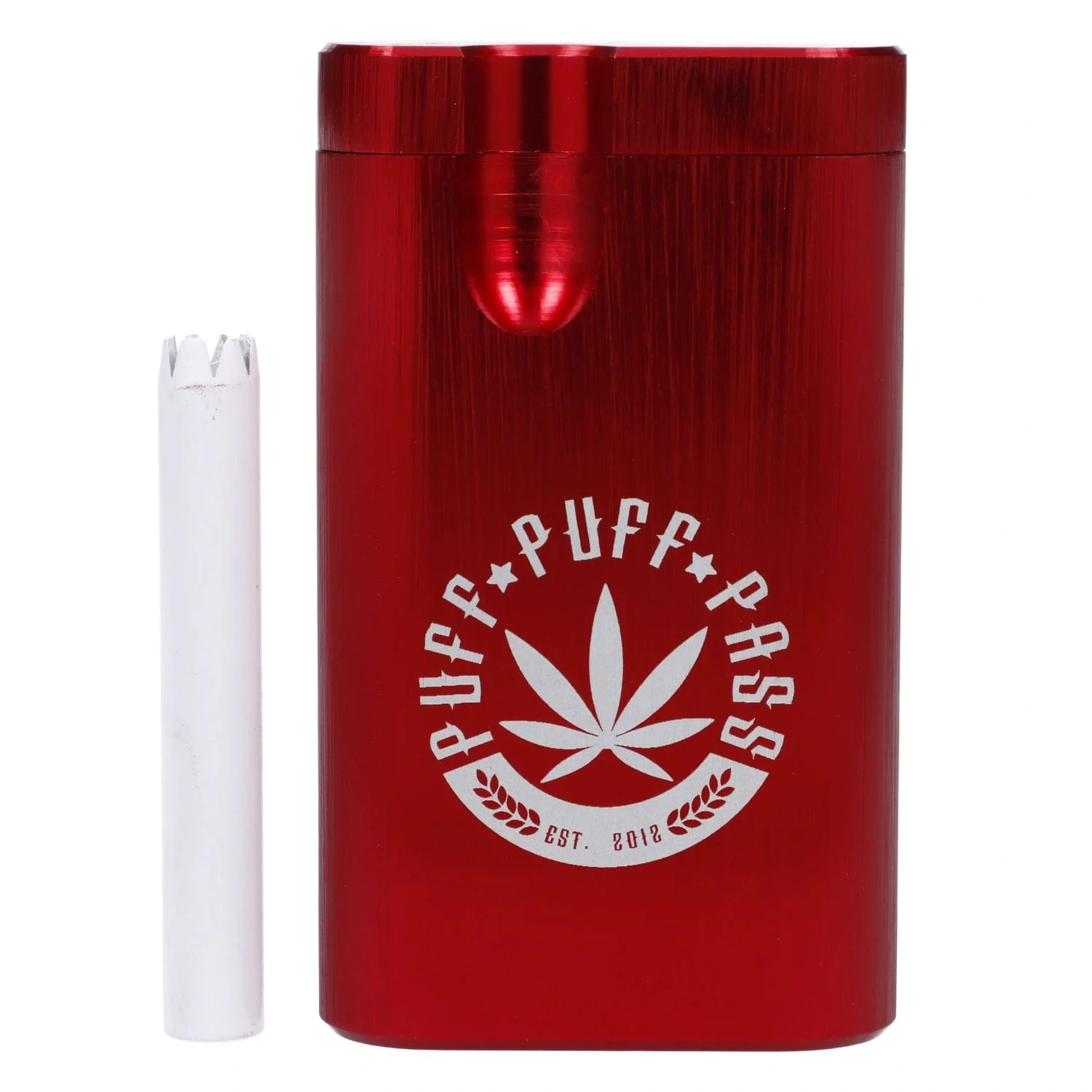 Puff Puff Pass Small Aluminum Dugout - Red - Image 7