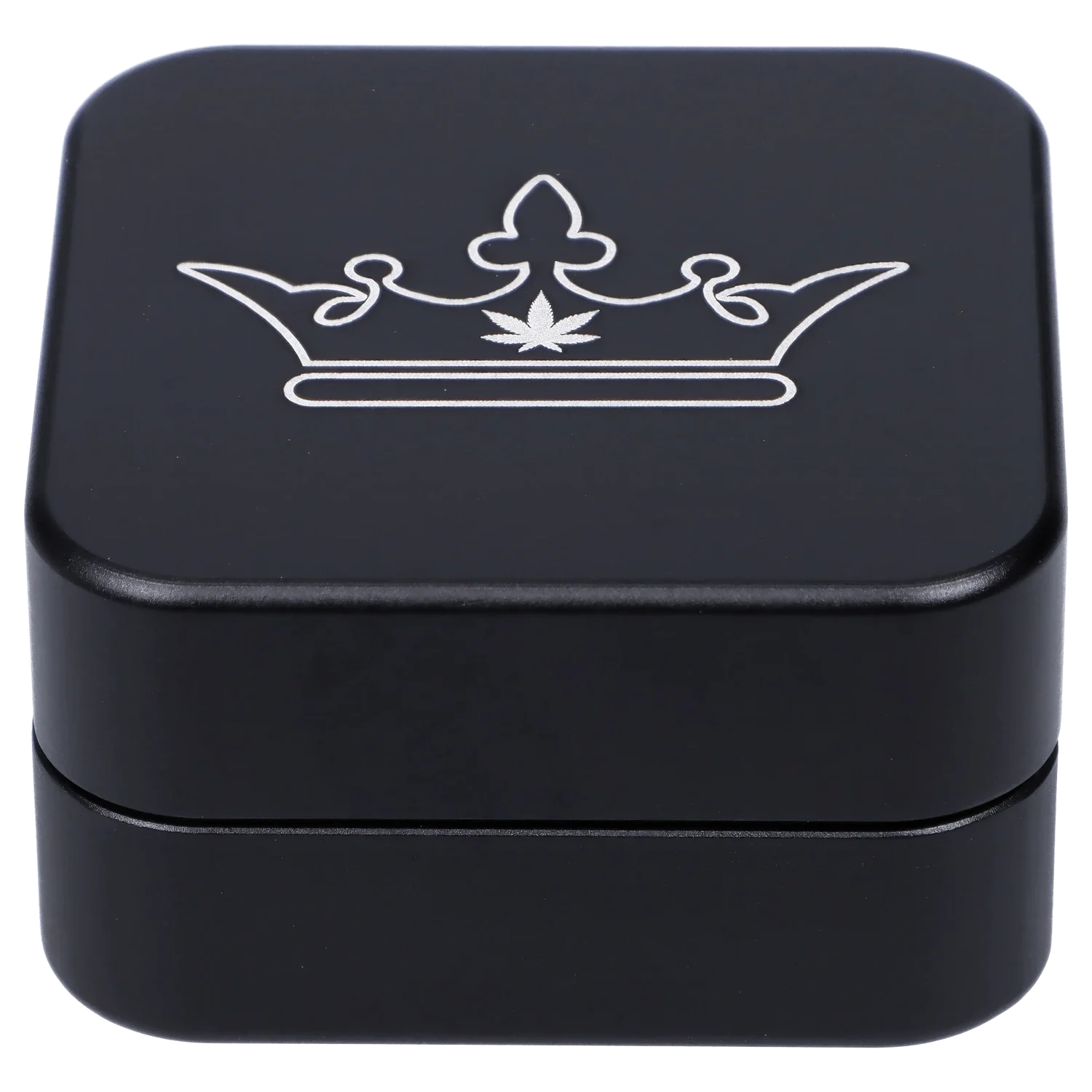 Queen of Bud 2 Stage Grinder Black Obsidian