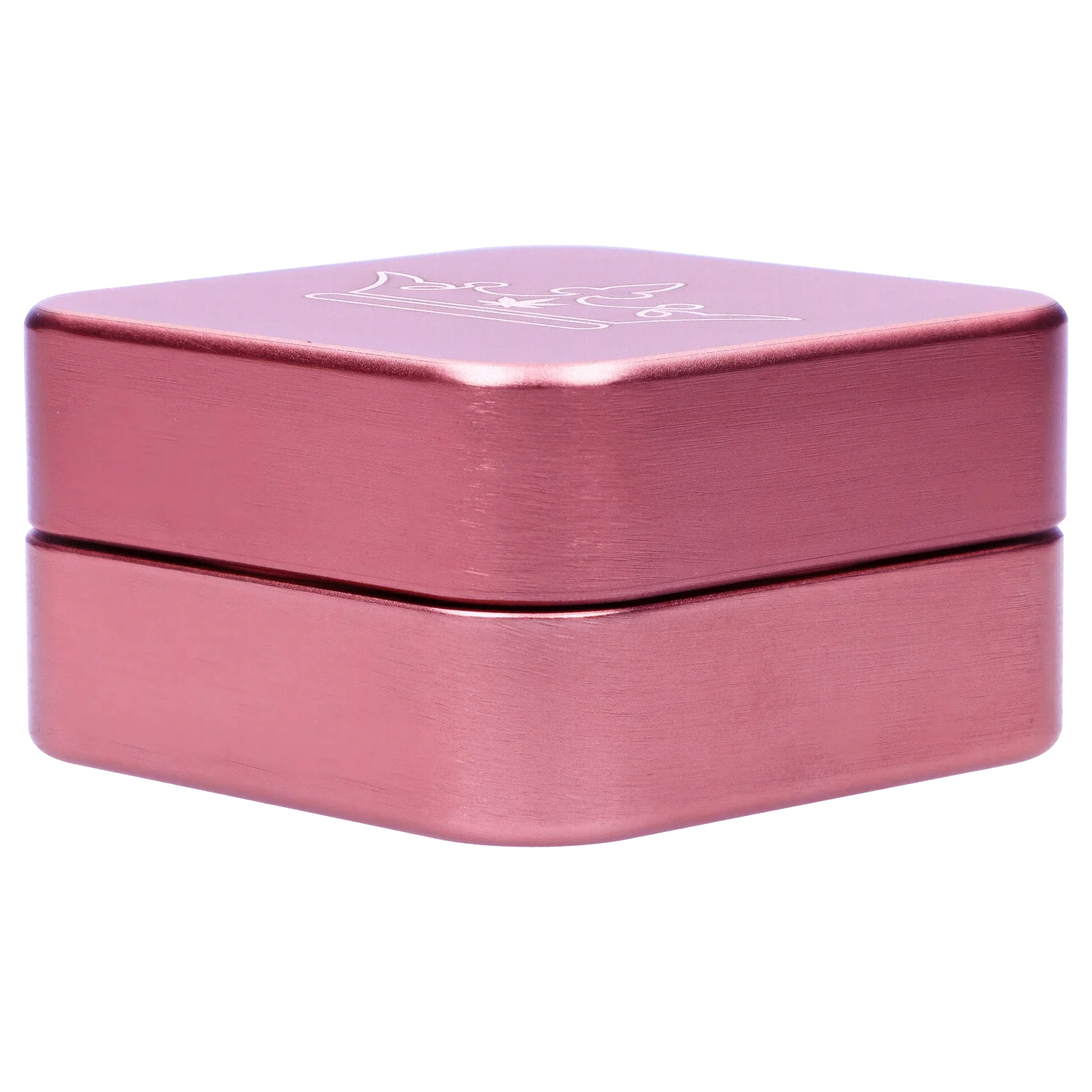 Queen of Bud 2 Stage Grinder Rose Quartz - Image 3