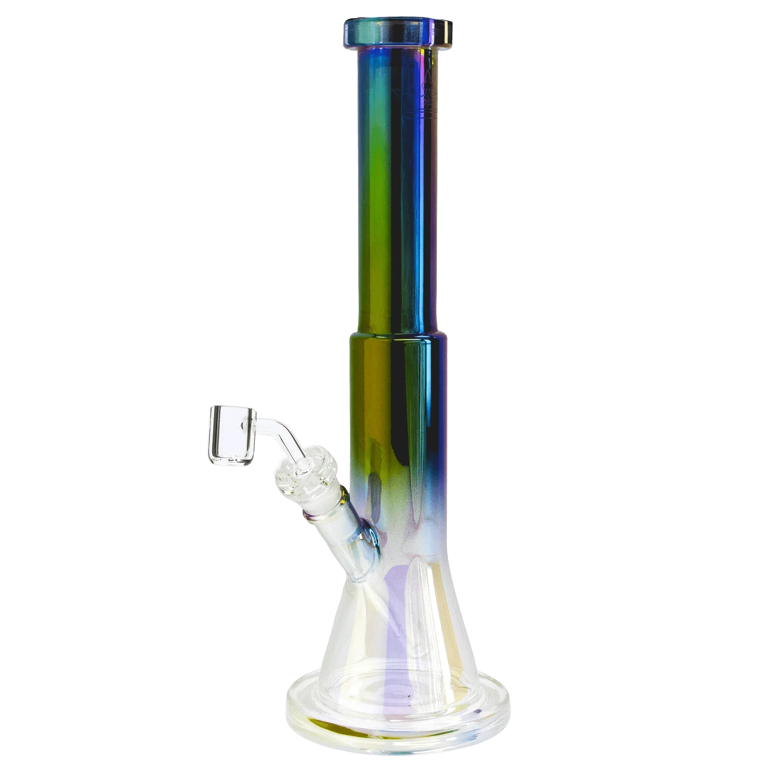Queen of Bud Black Obsidian 14" Dual Use Waterpipe - Image 3