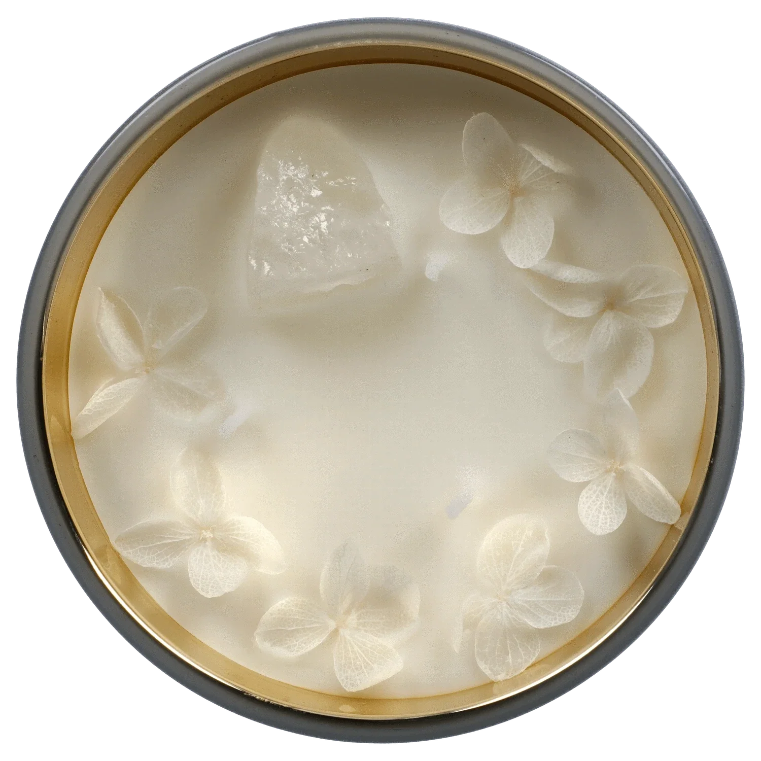 Queen of Bud Candle - Clear Quartz - Image 3
