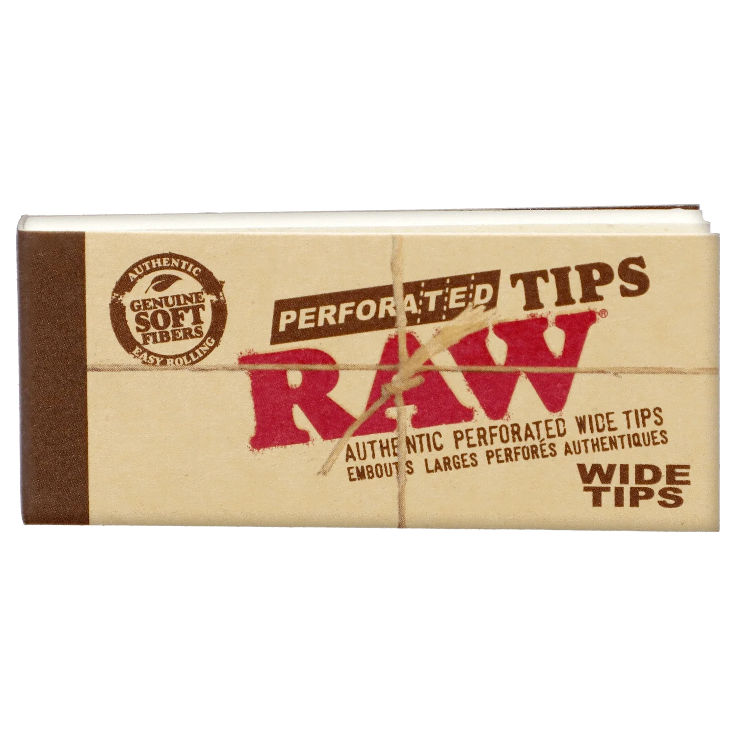 Raw Perforated Wide Filter Tips - 50pk
