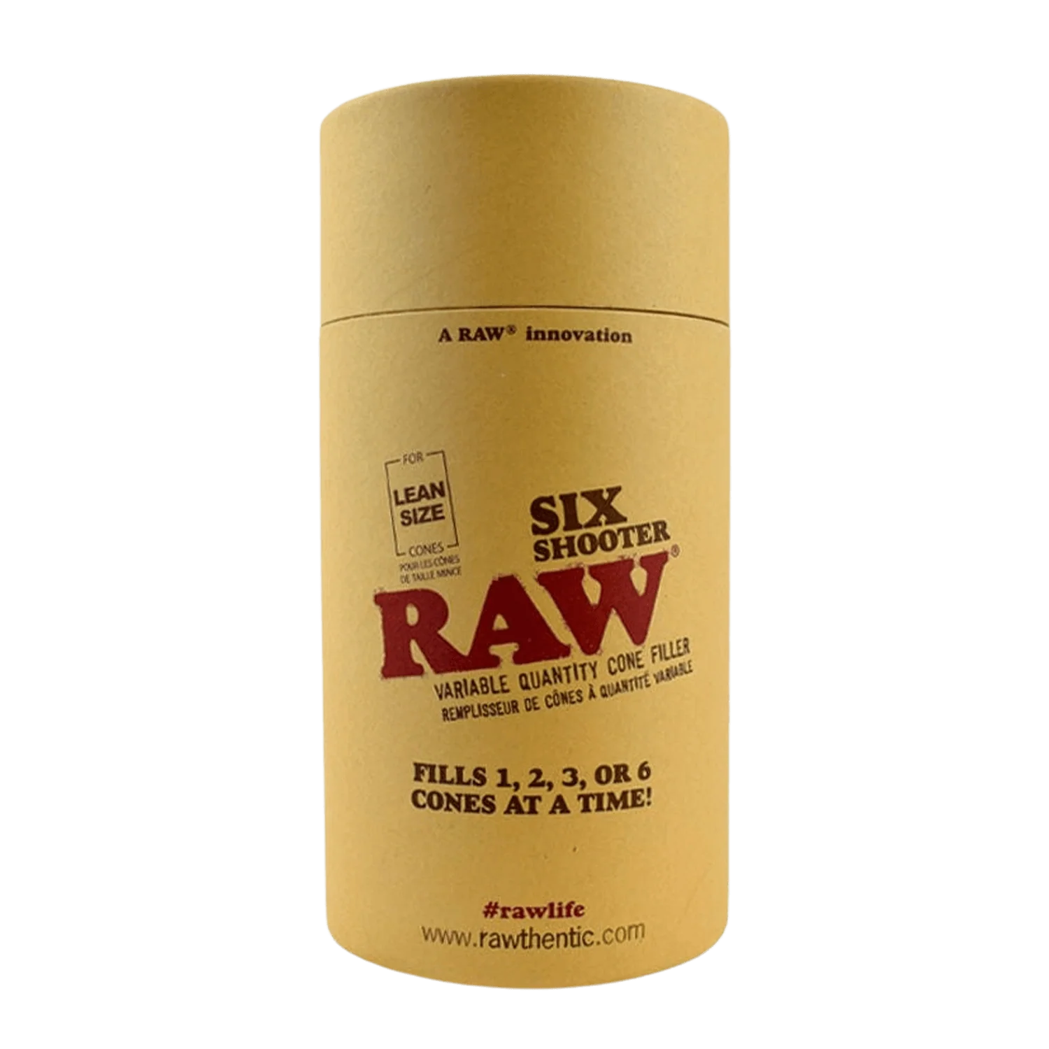 Raw Six Shooter Lean Cone Filler