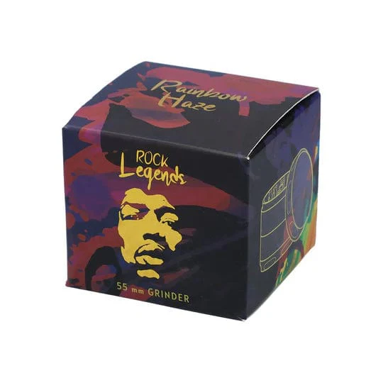Rock Legends Jimmy-Colorful Purple Haze Grinder-Silver - Image 3