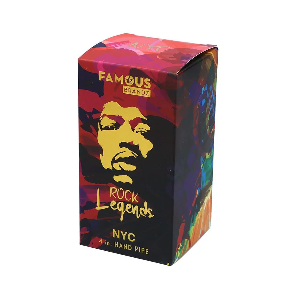 Rocklegenden Jimi NYC Löffel-Pfeife - Schwarz - 4 Zoll - Image 6