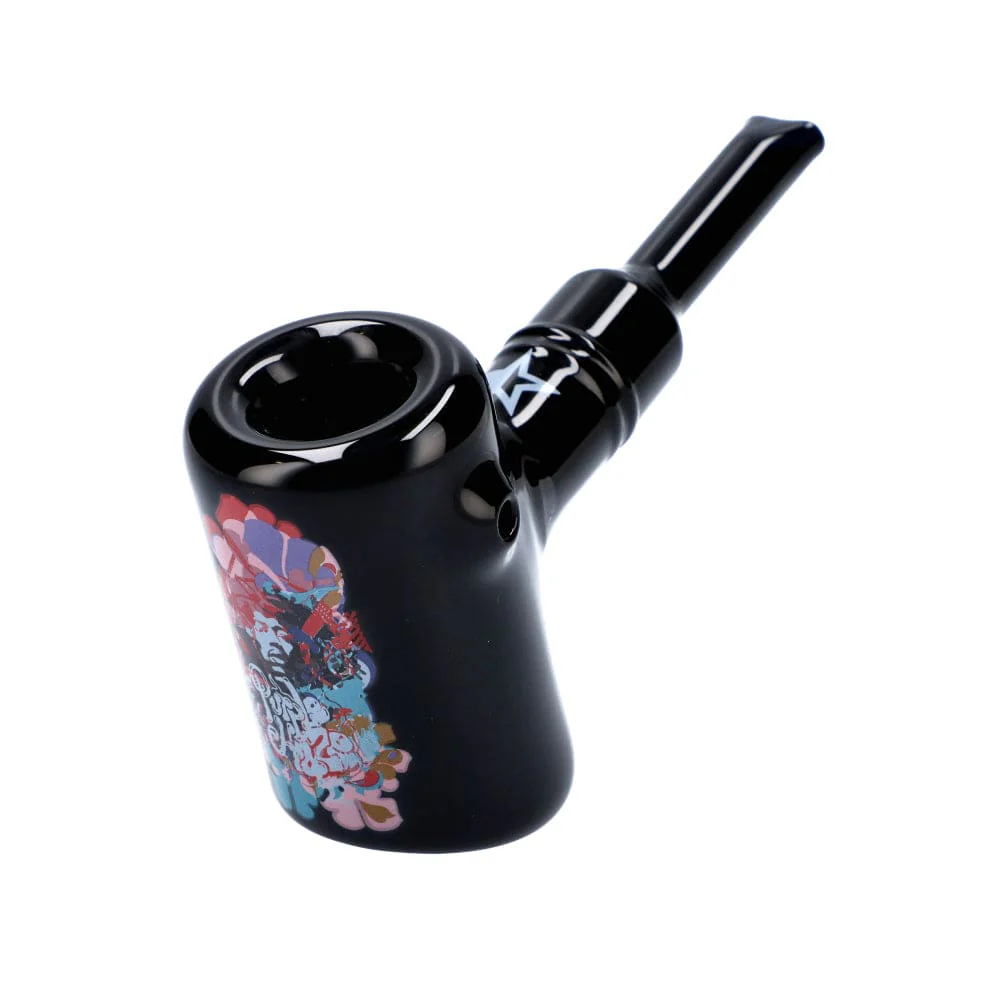 Rocklegenden Jimi Rainbow Haze Sherlock-Pfeife - Schwarz - 6 Zoll. - Image 2