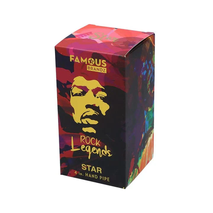 Rocklegenden Jimi Star Löffelpipe - Dunkelblau - 4 Zoll - Image 4