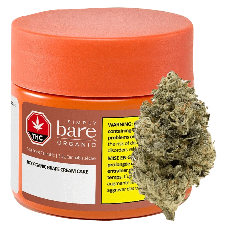 BC Organic Grape Cream Cake