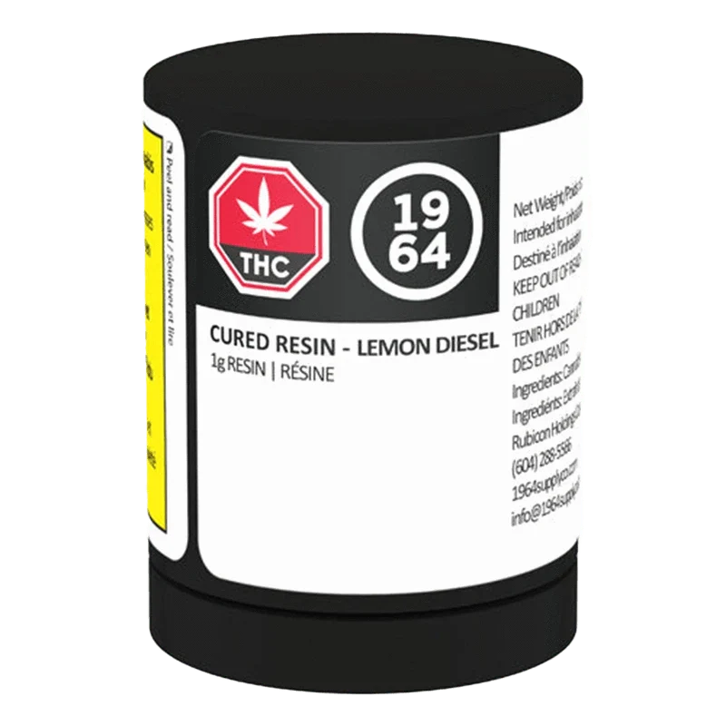 Lemon Diesel Cured Resin - Image 3